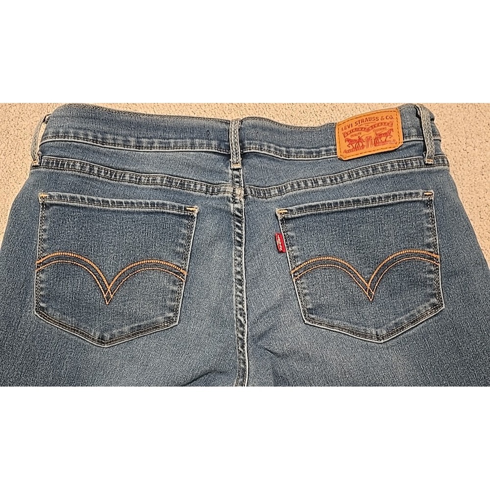 Levi Strauss Womens 11 Bootcut Jeans Blue Denim 30x32 Y2K Low-rise 2000 - Picture 9 of 9